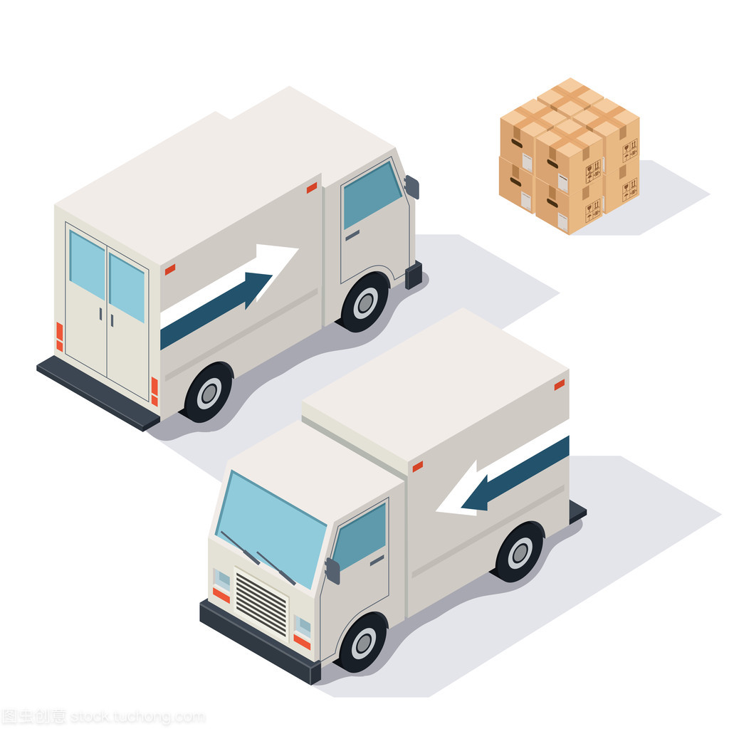 白色foneyu等距圖在汽車貨物運(yùn)輸中的應(yīng)用與價值